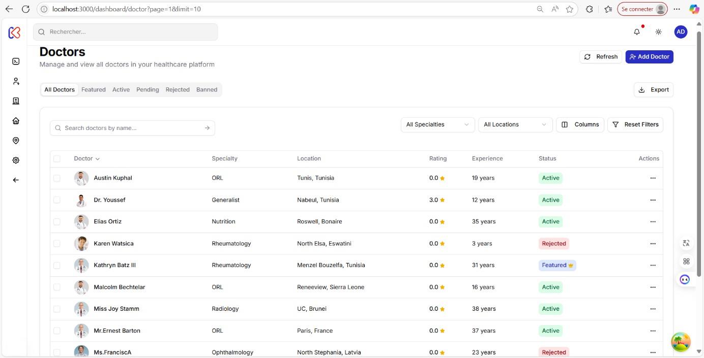 Web Platform for Super Admin — International Medical Tourism App - Image 1